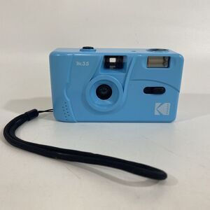 Film Camera KODAK M35 35mm Reusable Retro Camera with Flash Point & Shoot Blue